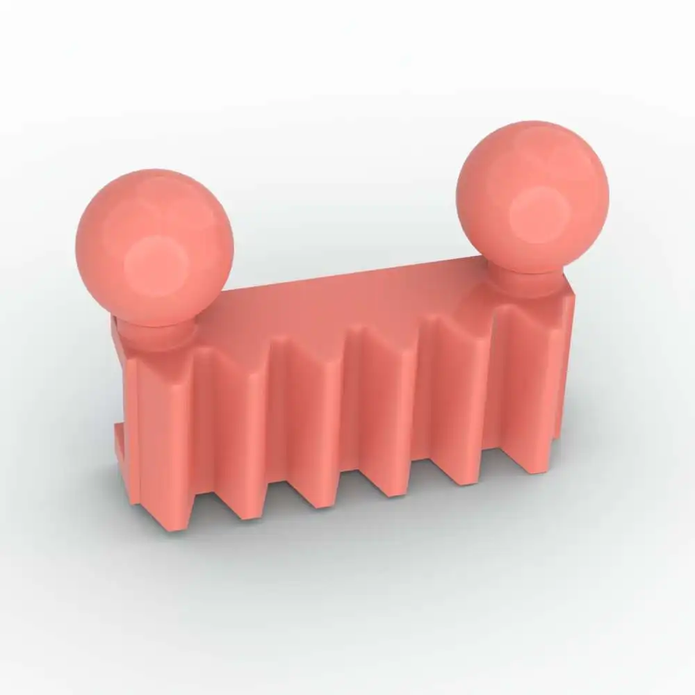 MOC 10PCS Replaceable 6574 1x2 With 2 Tow Ball Brick Gear Rack Building Blocks  Fascinating Toy Adults Kids Special Day Gift