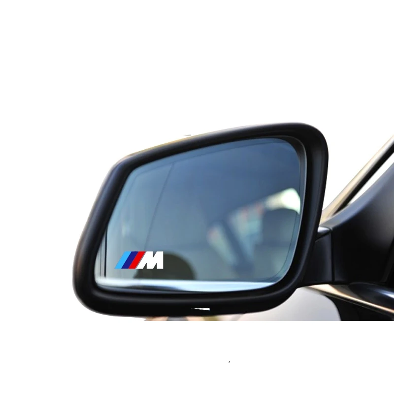 2Pcs Car Rearview Mirror Sticker For BMW X1 X3 X4 X5 X6 X7 316 318 320 325 328 330 520 525 528 530 535 F10 F30