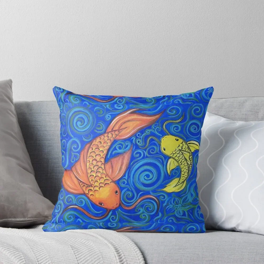 

Mother Koi Throw Pillow Christmas Covers Pillowcases For Pillows Pillow Cover pillow