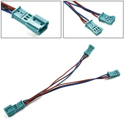Car Tool Cupholder LED Ambient Light AC/Radio Adapter 3Pin Y Cable Plastic Metal For BMW F30 F31 F32 F33 F34 F36 F80 F82 83