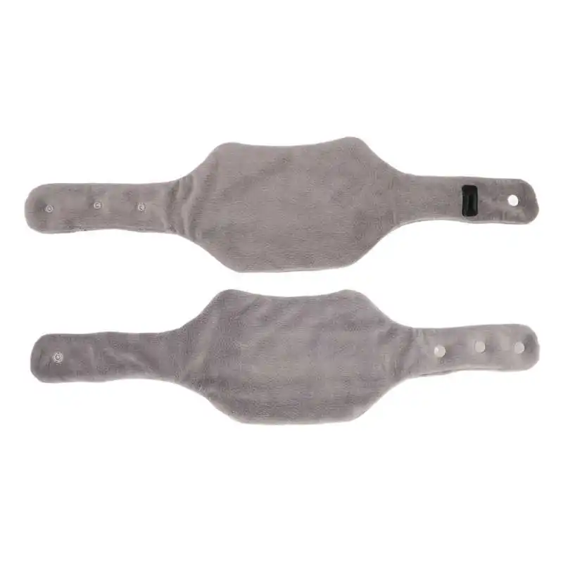 Almohadilla de autocalentamiento para el cuello, 3 niveles de temperatura, almohadilla usable, suave, forro polar de visón dorado, envoltura para el cuello, alivio del dolor, cuidado de la salud, Espondilosis Cervical