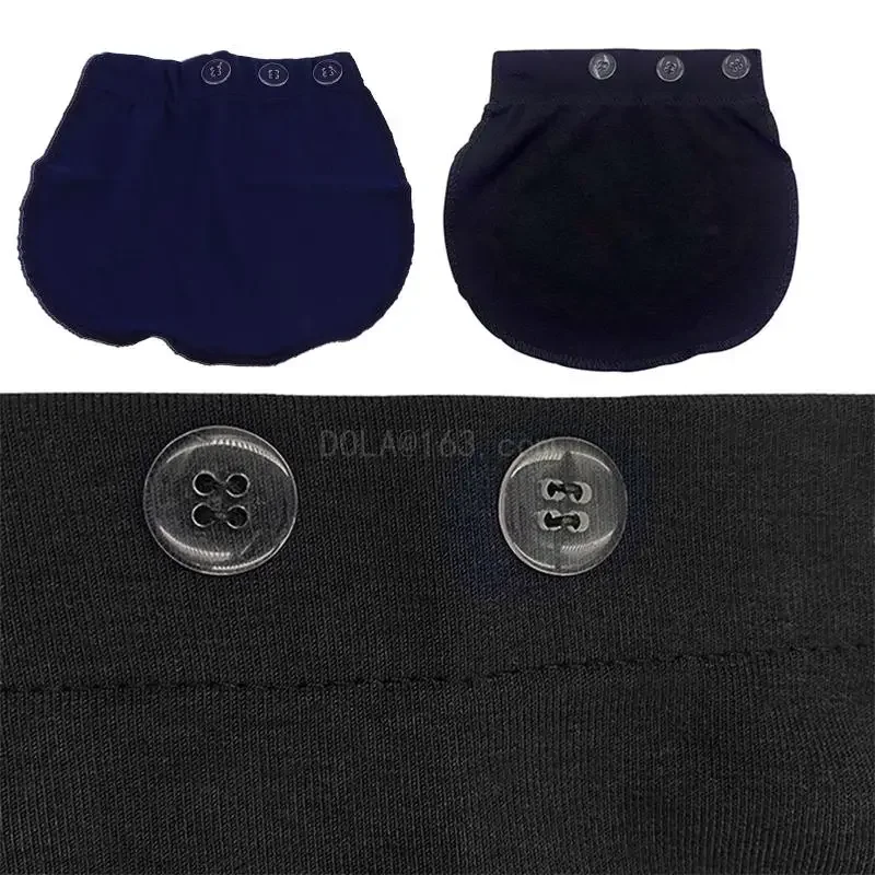 Adjustable Elastic Pants Belt Extension Buckle Button Lengthening Extended for Pregnancy Pregnant Women Supplies