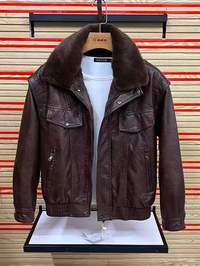

Fashionable Casual Men's Jacket Coat Detachable Autumn Winter New Arrival Comfortable Fit Standard Style Long Sleeve Zipper C...