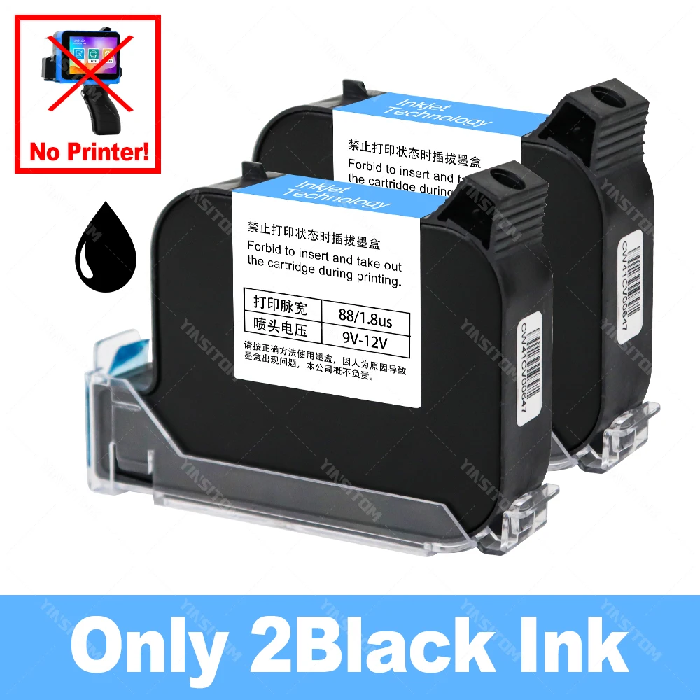 12,7 mm mini-inkjetprinter met handvatten 28 talen codering draagbare machine voor plastic tekstlabel batchnummer datum logo afdrukken - afbeelding 1