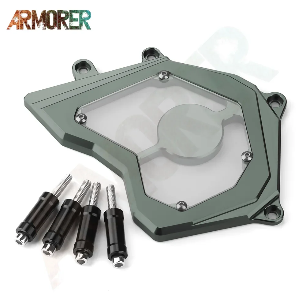 

Motorcycle Accessories Front Engine Chain Sprocket Cover Guard Protection For Kawasaki ZX10R ZX 10R Zx10r 2011 2012 2013-2017