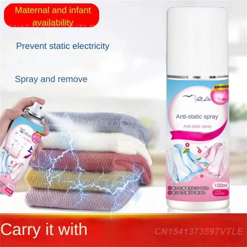 Pet Spray Be In Common Use Remove Static Electricity 100ml Electrostatic Spray Softener Lasting Deodorization Clothing Spray