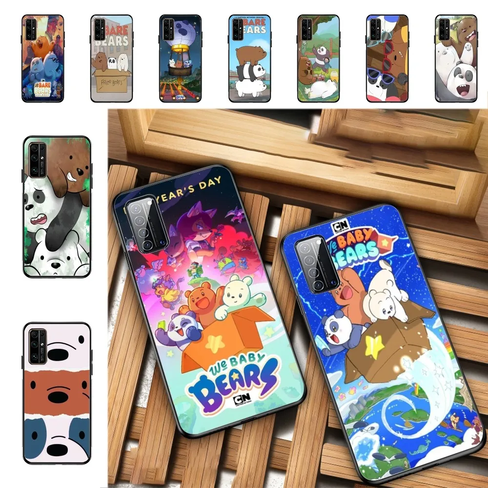 

W-WE-B-BARES-B-BEARS Phone Case For Huawei Honor 10 lite 9 20 7A 9X 30 50 60 70 pro plus Soft Silicone Cover