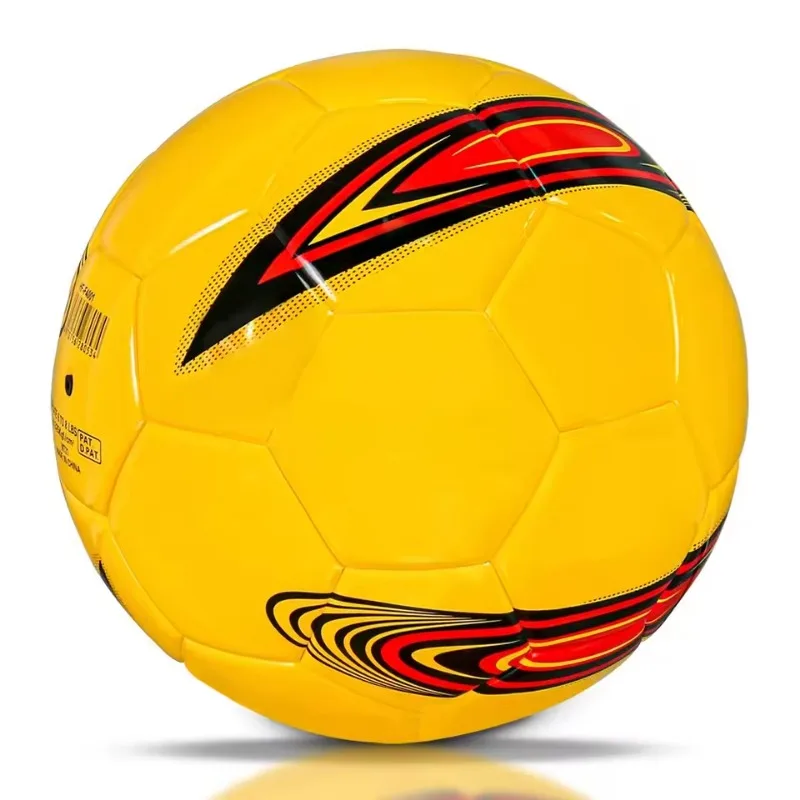 Adesivo per macchina da allenamento per partite di laminazione a caldo in PU di dimensioni standard professionali 5 Pallone da calcio in PU resistente all'usura senza cuciture
