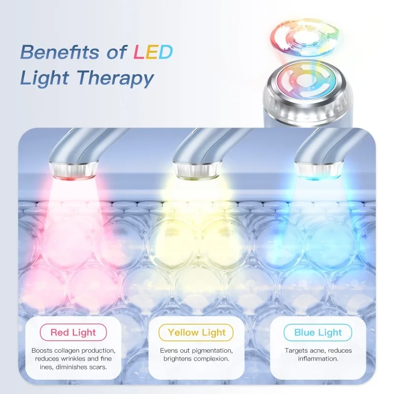 Wielofunkcyjne urządzenia do pielęgnacji skóry Mikroprądowy masażer do twarzy Profesjonalne urządzenie kosmetyczne do użytku domowego Czyszczenie skóry Sprzęt kosmetyczny