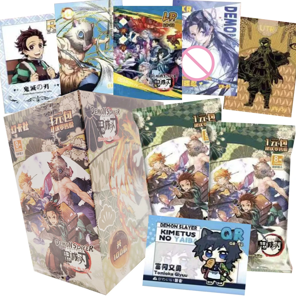 

Коллекционные карточки Demon Slayer: Кочо Шинобу, Канроджи Мицури – Аниме-карточки с портретами красивых девушек, подарки на день рождения