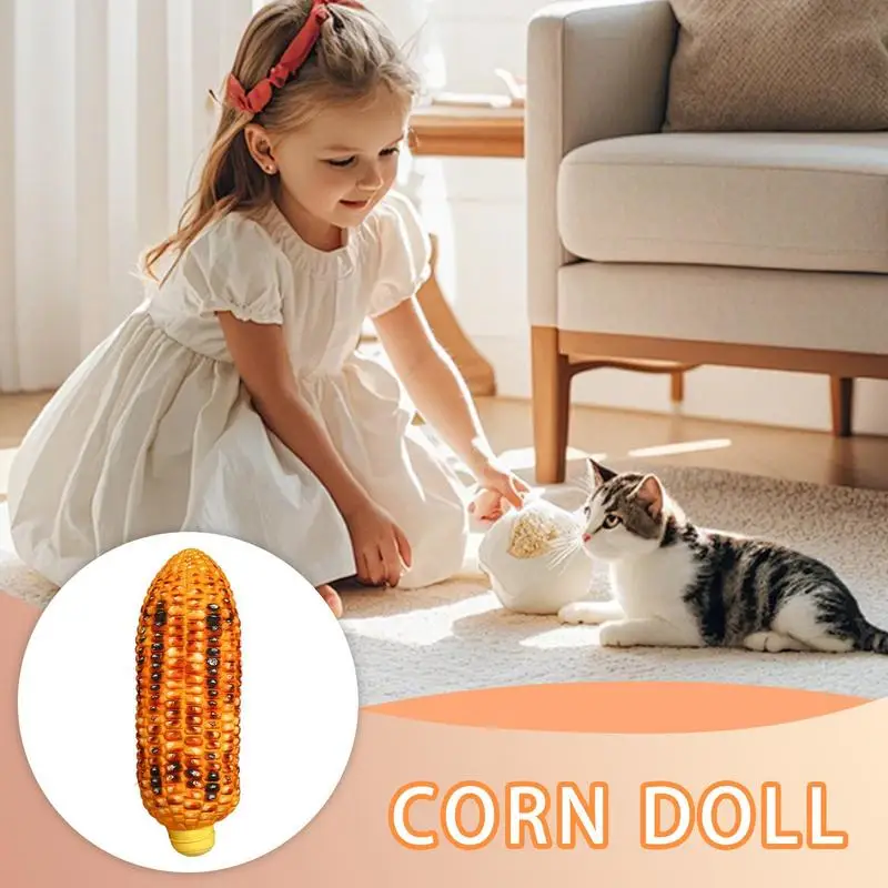 Corn Plush Pillow Soft Food Sofa Bed Stuffed Animal Exquisite Simulation Plant Doll Vegetables Hugging Toy for Kids Teen Family