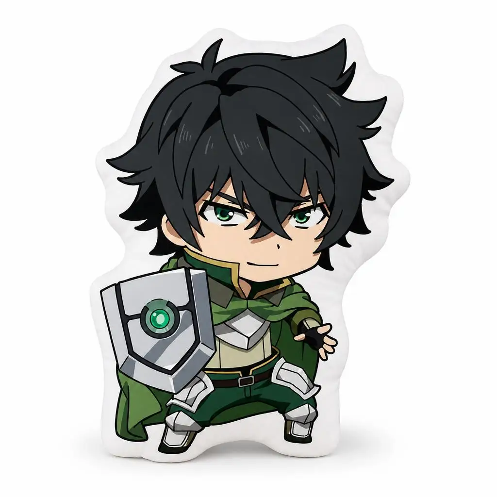 The Rising Of The Shield Hero Naofumi Iwatani Anime Isekai Plush Pillow Cushion Stuffed Throw Pillow Home Decor Gift Sofa Bed