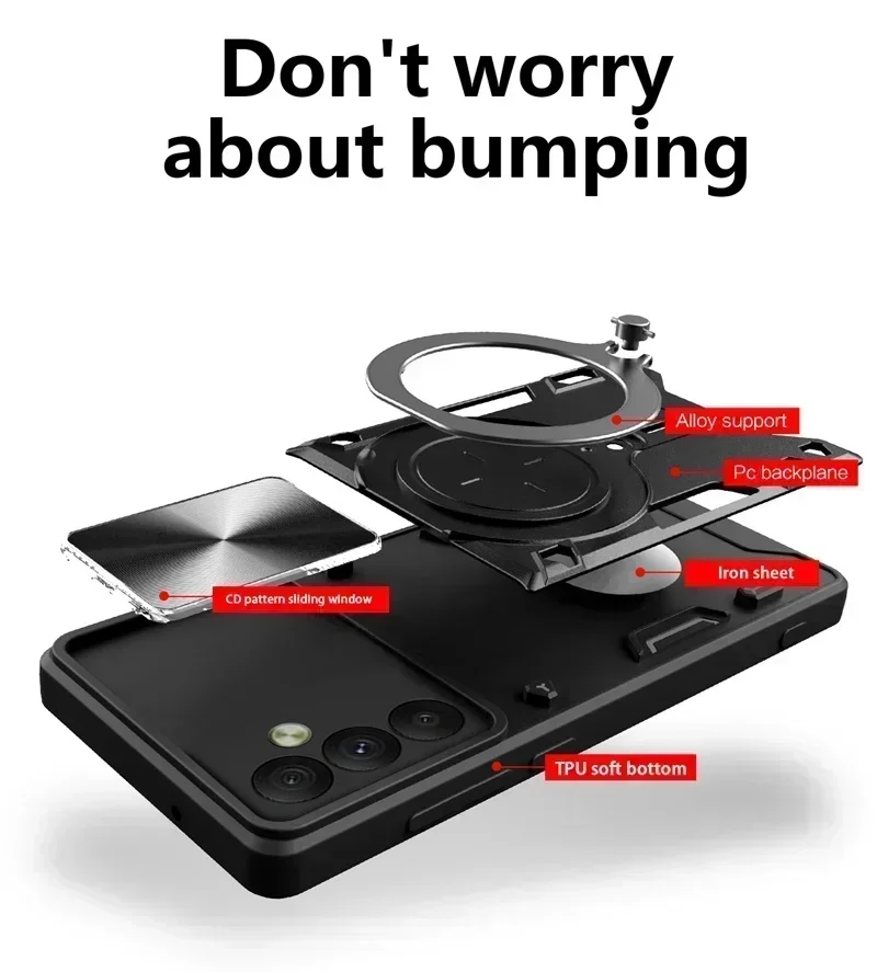 Für Samsung Galaxy M13 M23 M54 F23 5G Fall Schiebefenster Kamera schützen Rüstung Handy hüllen für Samsung M 13 23 54 F 23 Rückseite