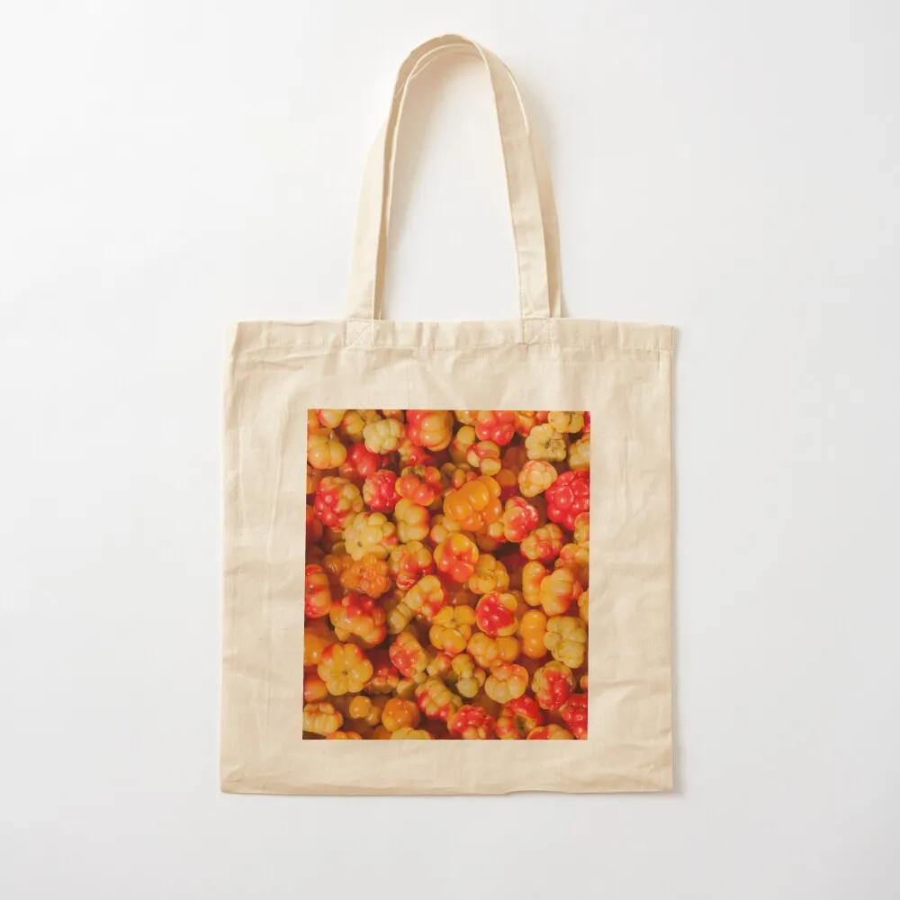 

Cloudberries Tote Bag shopper bags for women shopping bags foldable female bag Canvas Tote Bag