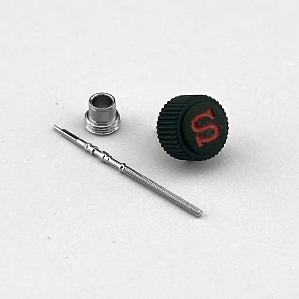 Einschraubbares GMT-Tauchergehäuse, silberne Krone, Ersatz-Uhrenkrone, keine „S“-Gravur und mit eingraviertem „S“, passend für NH34 NH35 NH36 Uhrwerke. – Detail 22