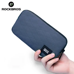 ROCKBROS-bolsas para teléfono móvil, bolsa protectora Universal, funda para iPhone, Samsung, Huawei, Xiaomi, herramienta de ciclismo, almacenamiento de monedas