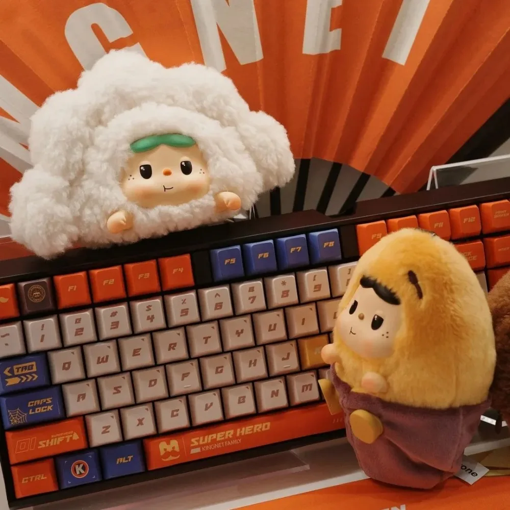 

Genuine Warm Baobao Fireside Tea Party Series Vinyl handmade Blind Box Trendy cute Desktop Decoration Mystery Gift Girl birthday