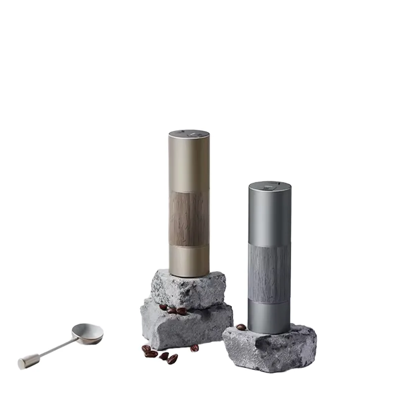 High Quality Stainless Steel Mini Portable Coffee Grinder Simple Advanced Design with Grinding Core Head for Household Car Use
