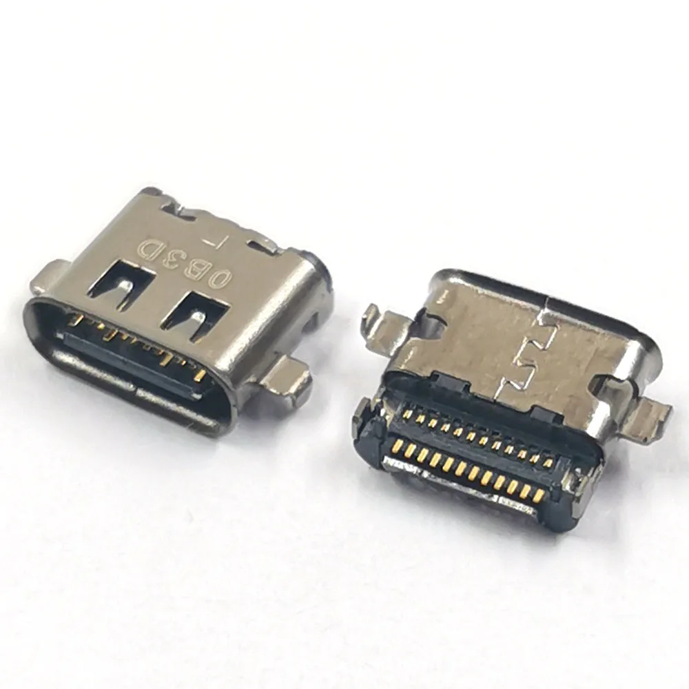 5 Stuks Usb Type C Oplaadpoort Dc Power Jack Connector Stekker Vrouwelijke Sockets Voor Lenovo L480 L490 L580 L590 Type-C Poort