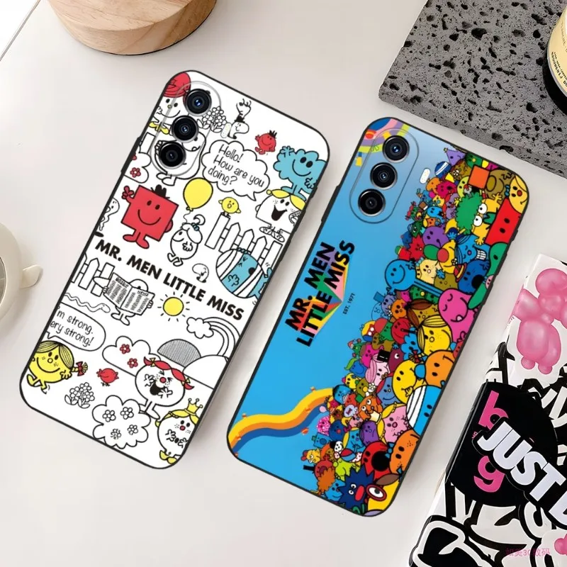 Mr Men L-little Miss Phone Case For Honor 60 X20 X9 30 10 Pro 20i 70 50 SE V9 X30 V40 V30 V20 X10 Max Cover