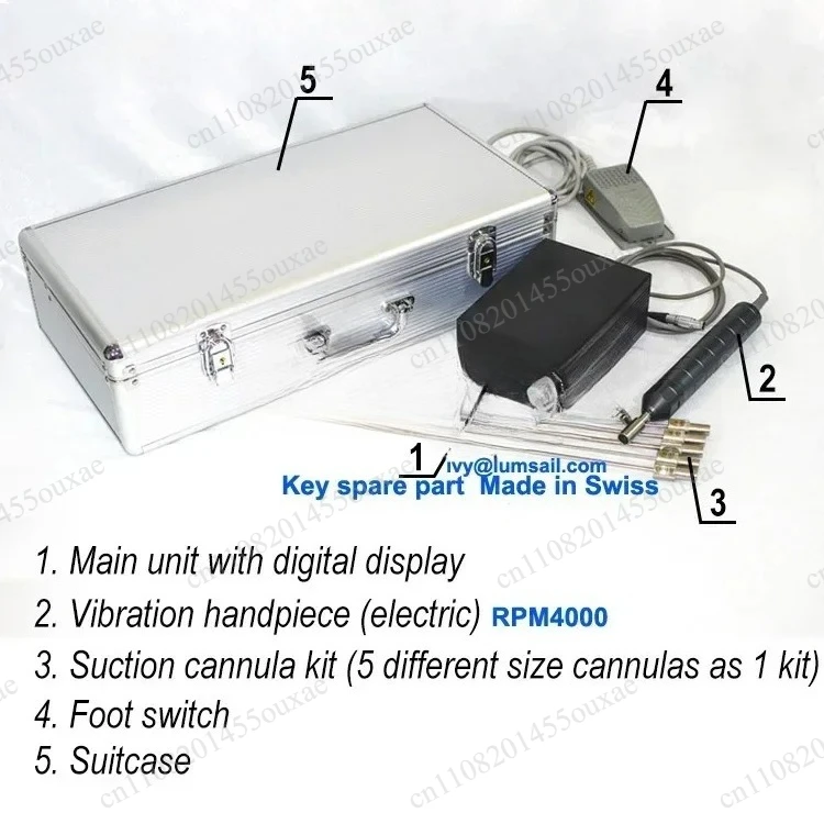 MicroAire PAL 650 Liposuction Unit Lumsail Portable Body Contouring Fat Removal Machine