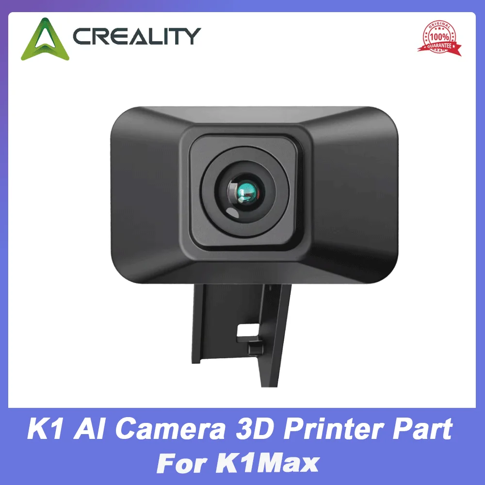 

Камера Creality K1 AI для 3D-принтера: HD-качество, AI-детектор, таймлапс-съемка, простая установка, совместима с K1 Max