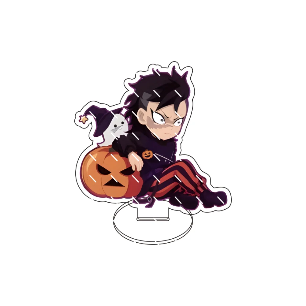 Anime Demon Slayer: Kimetsu no Yaiba Halloween Series 10cm Acrylic Stand Desktop Products Accessories Gift Tanjirou Kamado
