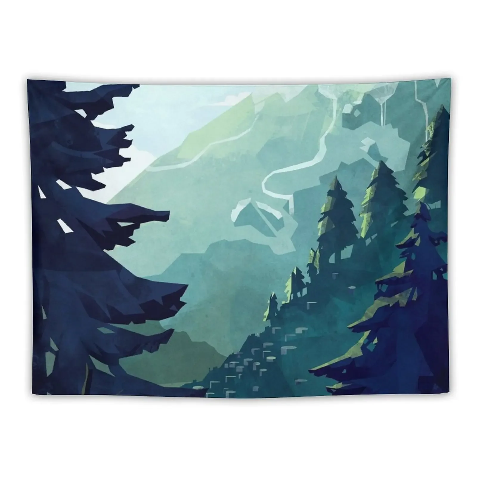 

Canadian Mountain Tapestry Home Decorations Aesthetic Decorative Wall Murals Tapestry