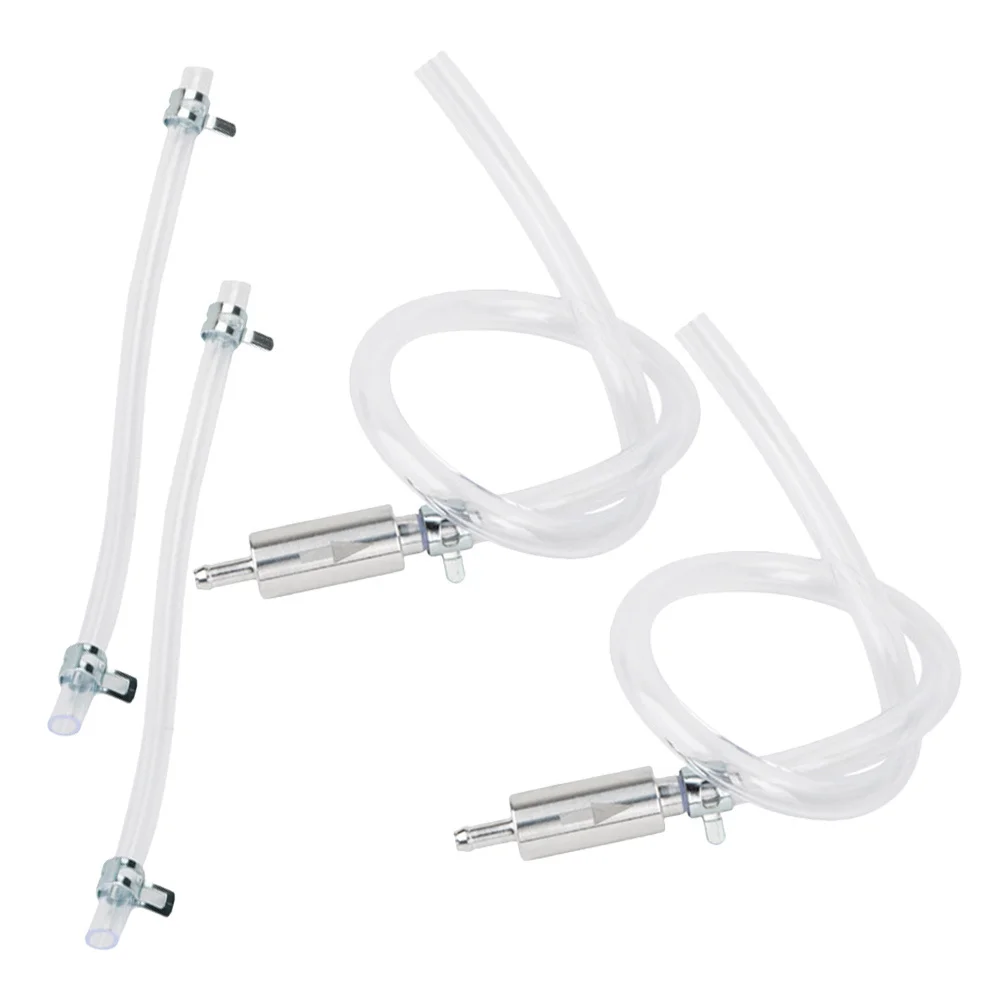 

2 set Brake Bleeder Hose Kit Motorcycle Fuel Filling Tool One Way Check Valve For Clutch Hydraulic Brake Bleeding Maintenance