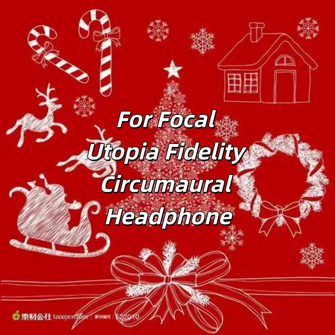 2-жильный плетеный кабель 2,8 мм с экранированием Litz OFC для наушников Focal Utopia Fidelity Circumaural 8059