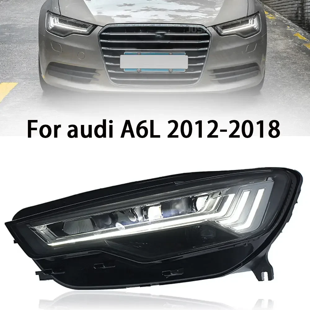 

Car Lights For Audi A6 LED Headlight 2012-2018 Accessories A6L C7 Headlamp Upgrade LED DRL Headlight Assembly
