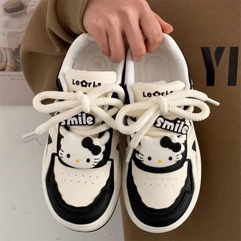 Women\'s Shoes 2024autumn and Winter New Original Thick Soled Small White Shoes American Trend Casual Fashion Shoes for Women