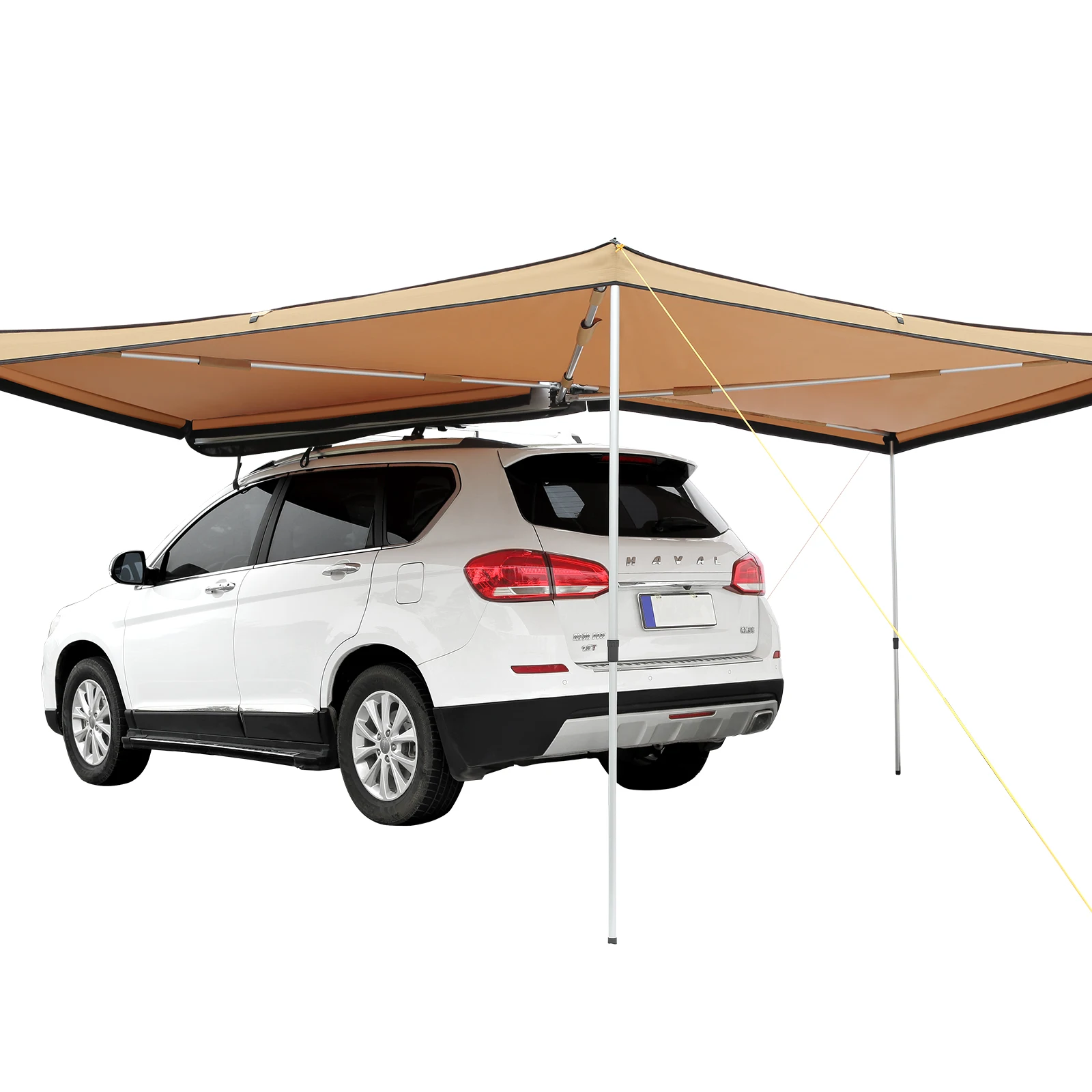 VEVOR Vehicle Awning  Retractable Car Side Awning Car Awning with Waterproof Storage Bag  Suitable for Truck SUV Van Campers