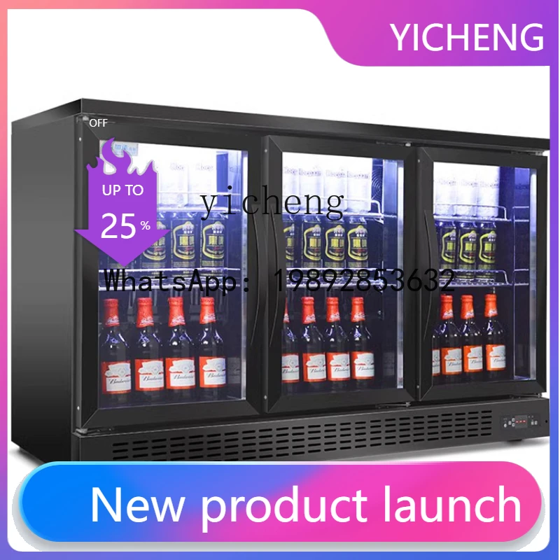 

ZSG Refrigerator Beverage Beer Cabinet Freezer Refrigerated Display Cabinet Small Fresh Commercial
