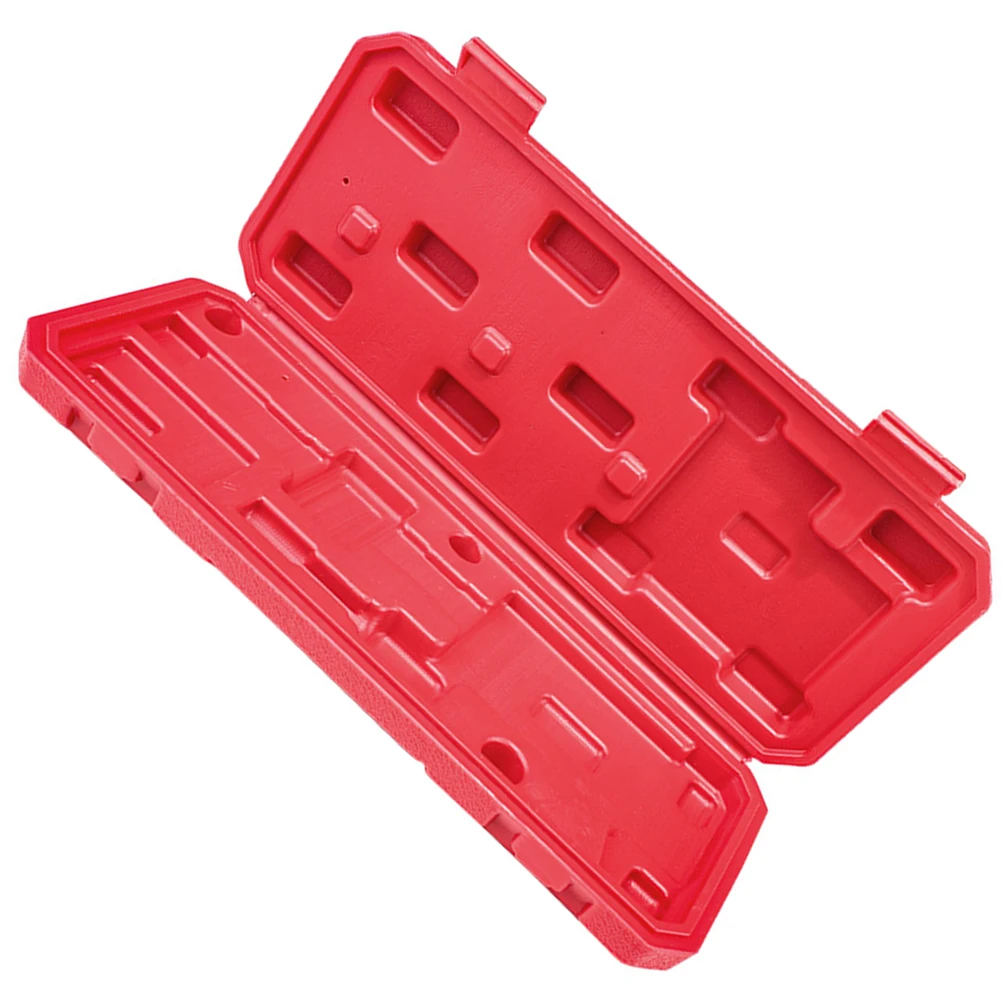 

Digital Caliper Box 0-150mm Red Plastic Storage Case Protective Tool Boxes Portable Measuring Instruments Gauge Holder