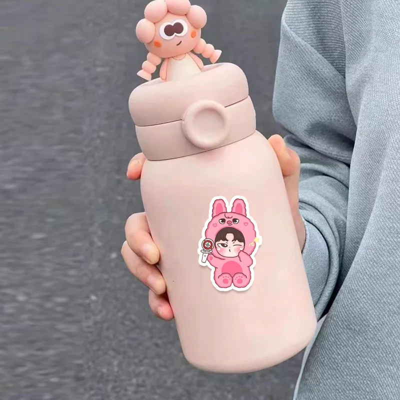 100pcs SKZOO Cute Cartoon Stickers Animal Collection Stickers, Stray Kids Graffiti Decoration Stickers Gift