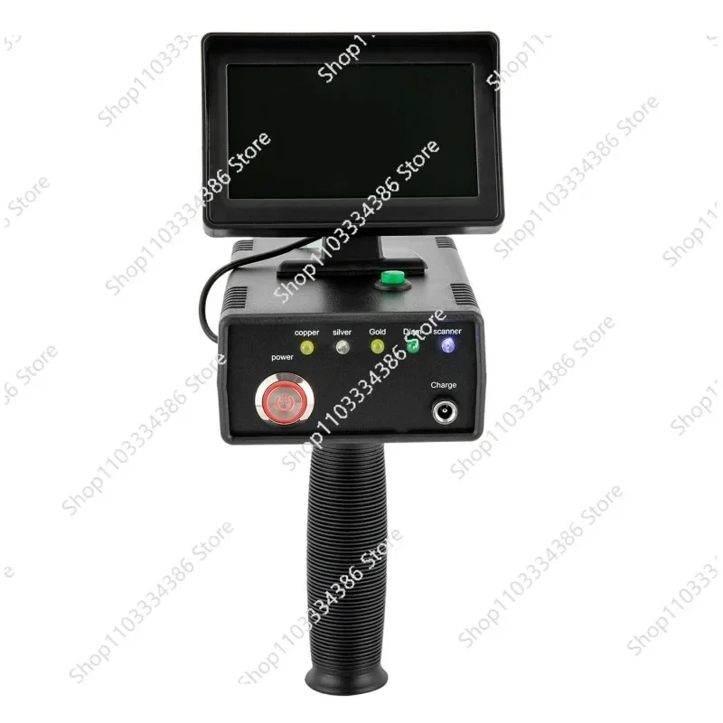 

Metal Detector Long Range 3D Gold Silver Gem Diamond Metalldetektor W/LED Display for Treasure Hunter 0-1200M
