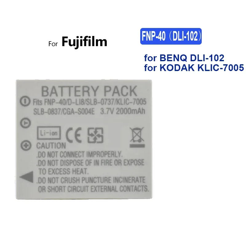 1200mAh-2280mAh Battery For Fujifilm FinePix F10 F11 Zoom M603 MX4 603 X-T4 XT4 GFX 100S VG-XT4 R-D1 KLIC-3000 Big Power Bateria