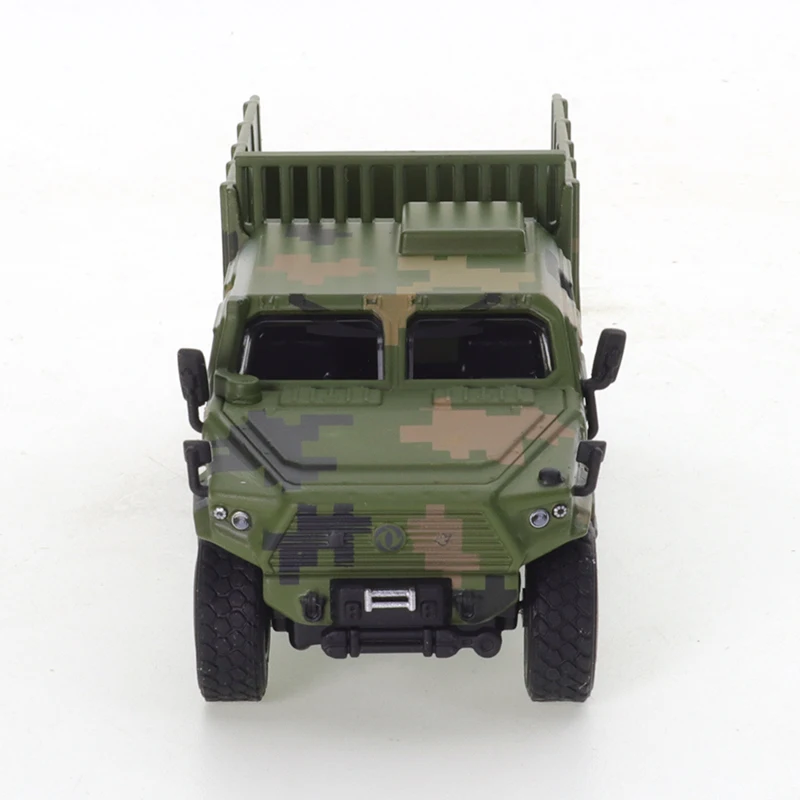 XCARTOYS 1/64 Mengshi Third Generation 6X6 Transport Vehicle Digital Green Cars Alloy Toys Motor Vehicle Diecast Metal Model