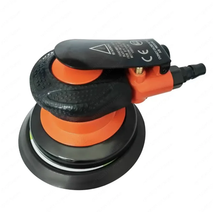 Industrial Grade SP 5 Inch Pneumatic Grinder Air Polishing Car Wax Sandpaper Air Mill Vibration Dry Grinding Abrasives