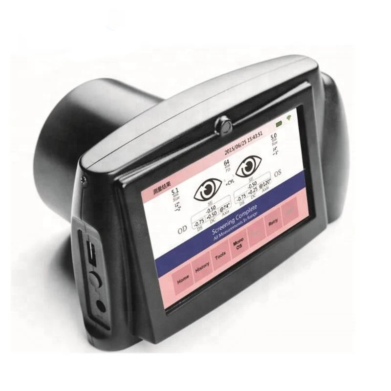 Ophthalmic Handheld Autorefraktor Optometrie Okular Vision Screening Refraktometer Vision Screener Tragbare Optik Instrumente