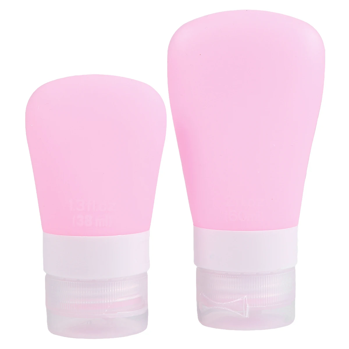 

2Pcs Portable Sub Packaging Bottles Leakproof Durable Emulsion Containers for Lotion Shampoo Makeup Travel Storage