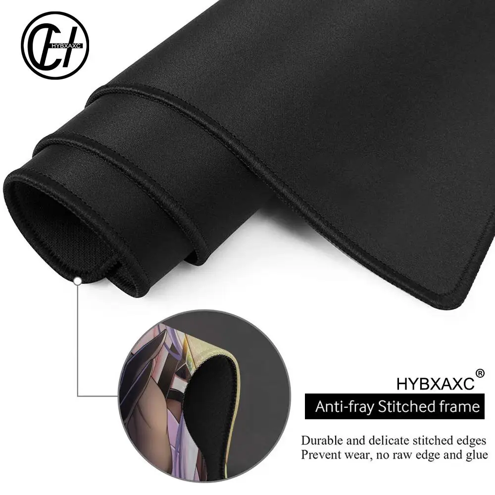 Honkai Star Rail Black Swan Gaming Large Mouse Pad Computer Laptop Mousepad XXL Office Keyboard Pad Desk Mat PC Gamer Mouse Mat