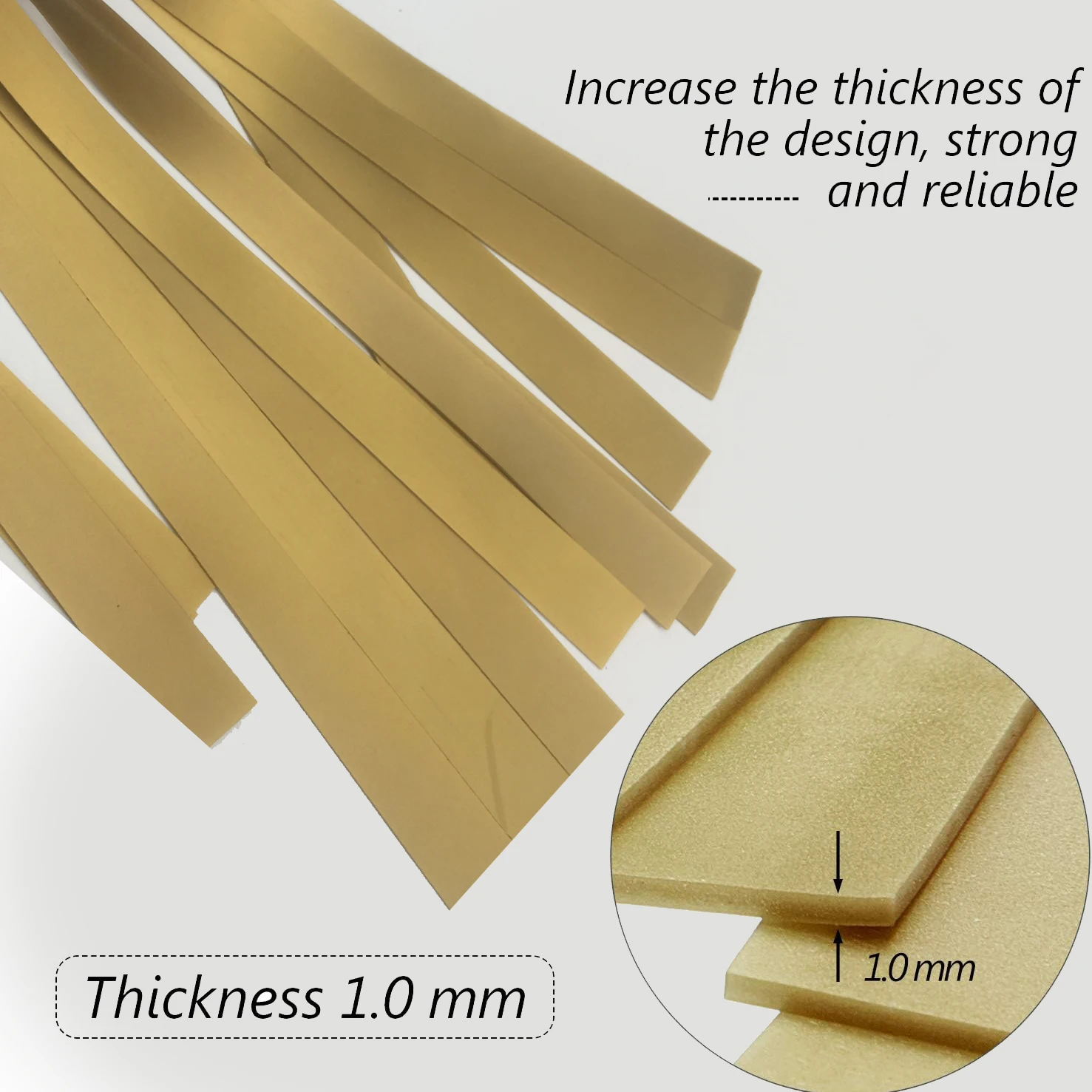 20 قطعة 1.0 سمك قوية جدا مقلاع الأربطة المطاطية المسطحة الصيد المنجنيق مطاطا بنجي لعبة اطلاق النار في الهواء الطلق