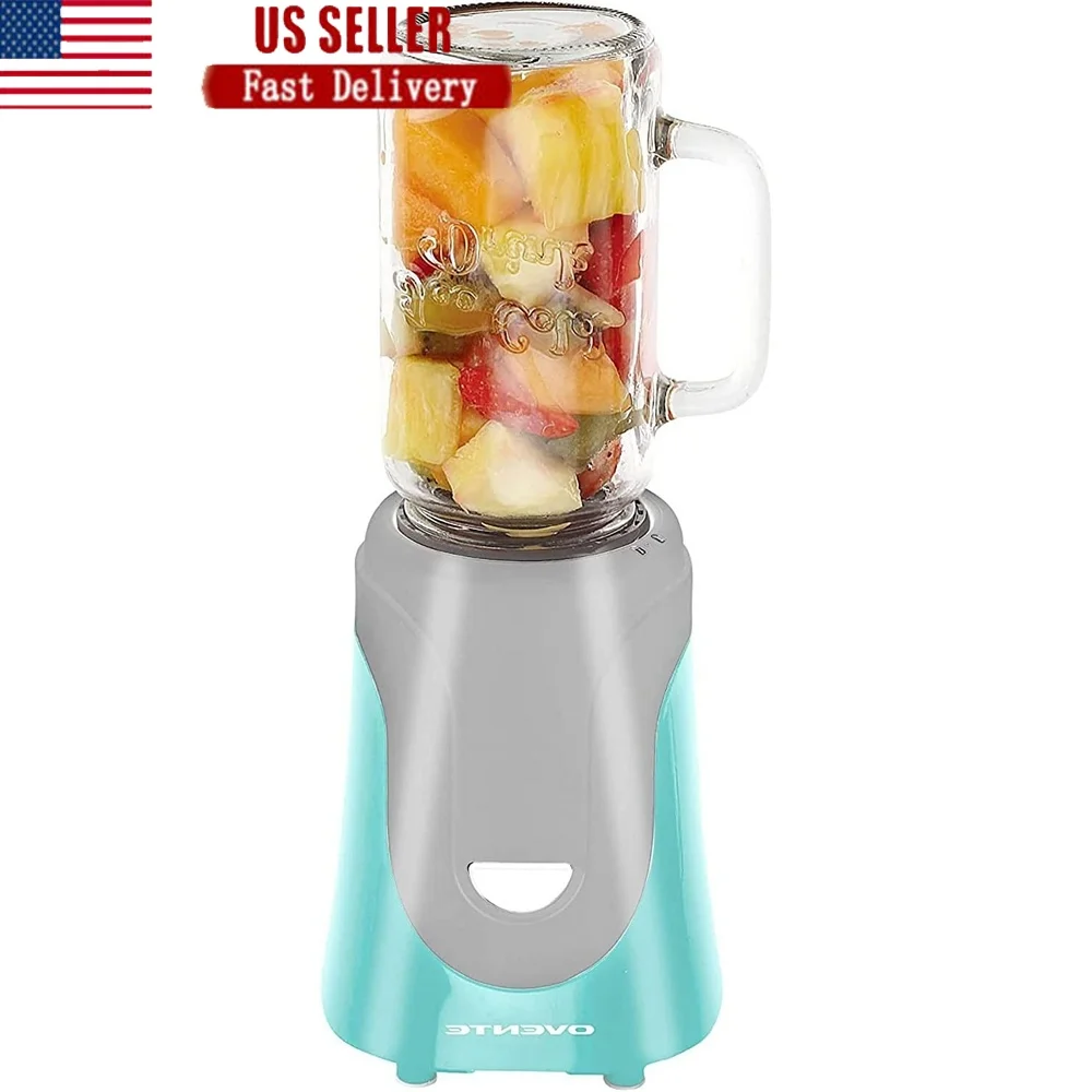 

Portable Electric Blender 18oz BPA-Free Personal Smoothie Maker with Spill-Proof Lid and Stainless Steel Blades On-the-Go Use