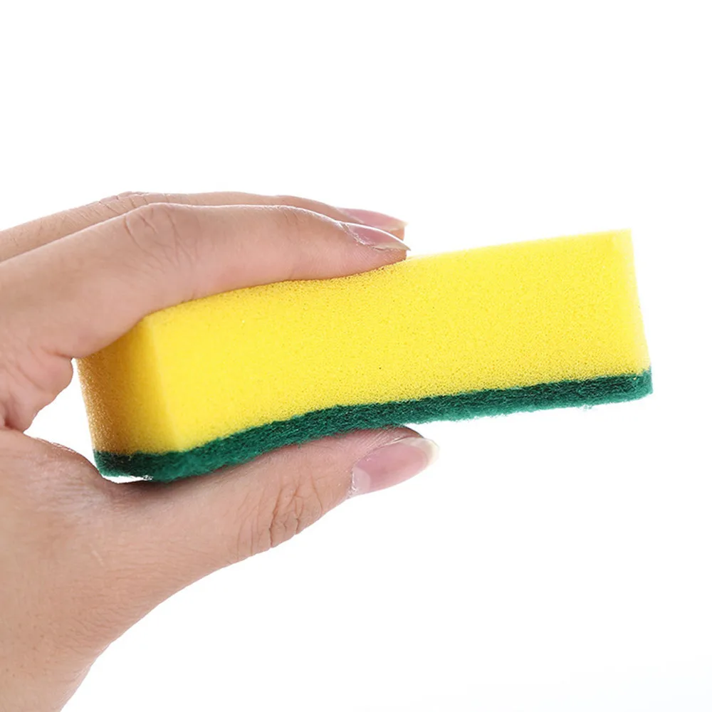 20-200pcs Dishwashing Sponge Kitchen Nano Emery Magic Clean Rub Pot Rust Focal Stains Sponge Removing Kit Cleaning Brush Sponges