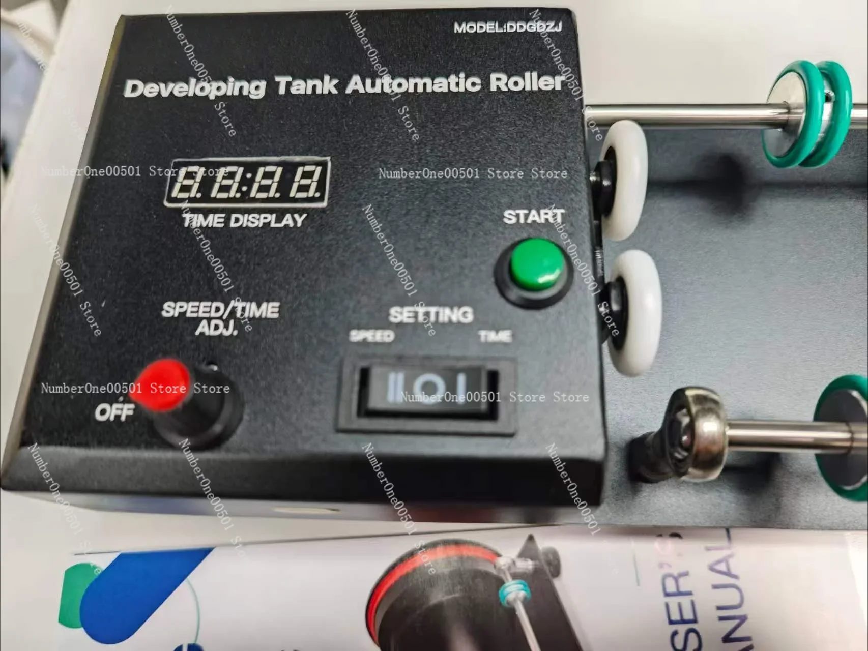 Film Processing Rotary Agitator 1530 2520 Developing Tanks Automatic Reversing Roller Base with Motor