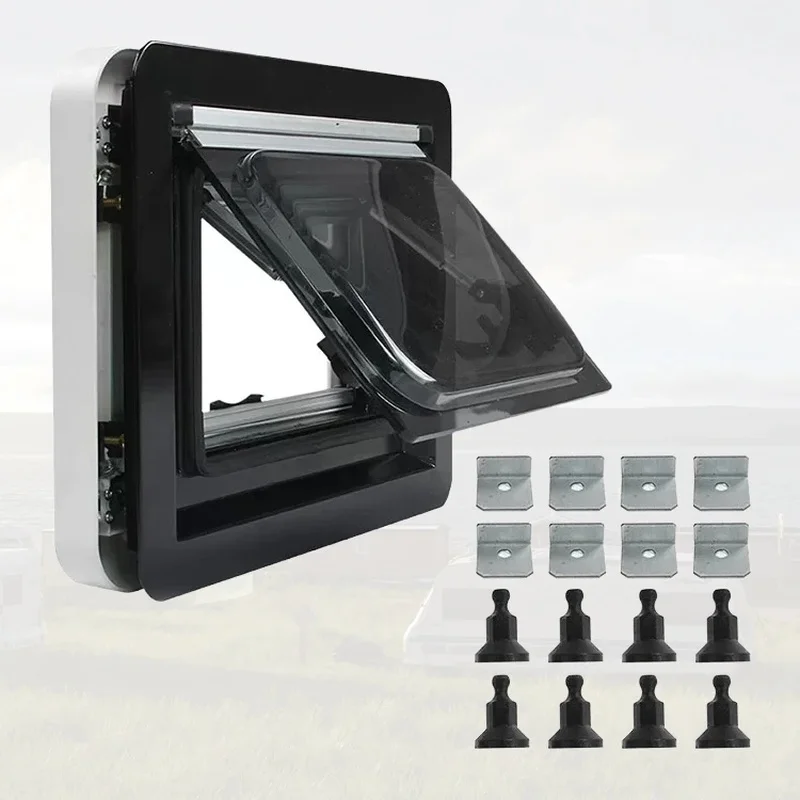 300*500mm Aluminum Alloy RV Window Certified Caravan & Camper Window Parts