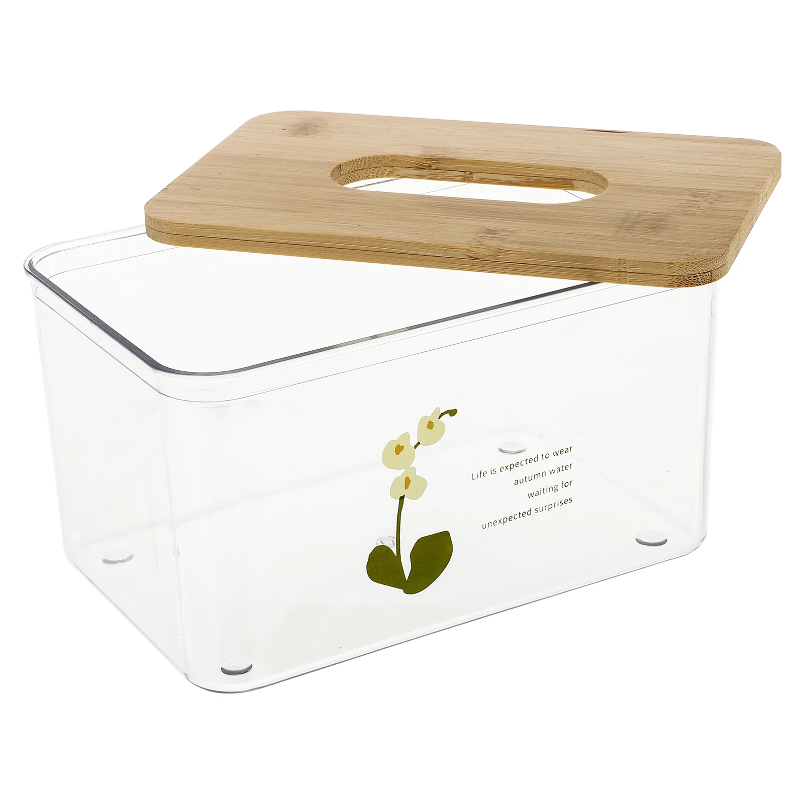 

Napkin Storage Box Tissue Holder Compact Size Cartoon Design Environmentally Friendly Healthy Practical Smooth Pull
