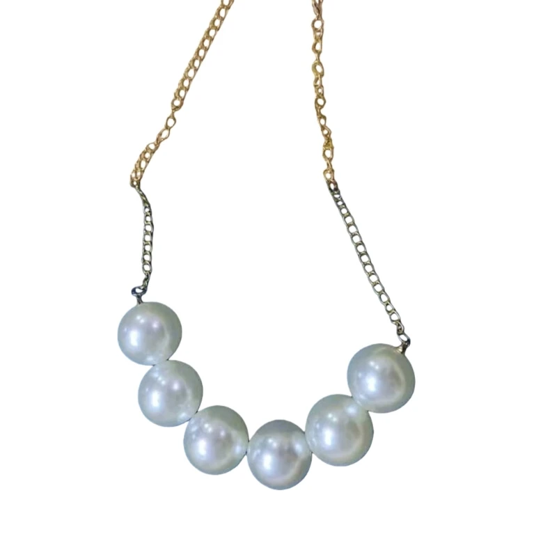 

573B Perfect Pearls Necklace Elegant Jewelry for Birthday Anniversary Special Event